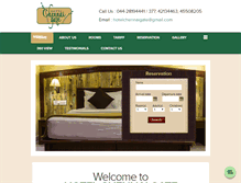 Tablet Screenshot of hotelchennaigate.com